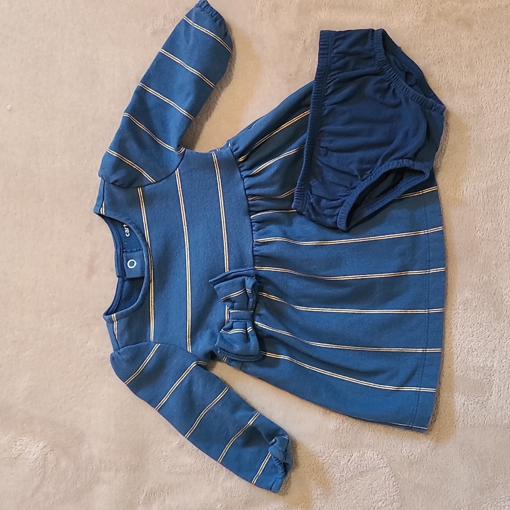 Carters 3 mo dress with bloomers